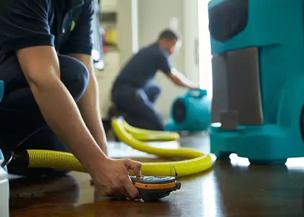 water damage restoration service Kekoskee